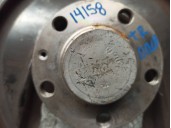 Recambio de mangueta trasera derecha para skoda rapid 1.2 8v tsi referencia OEM IAM 6RD501611  