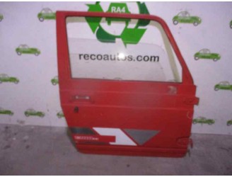 Replacement front right door for Suzuki Santana 1.3 47kW OEM IAM reference FADED RED 3 DOORS