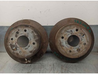 Recambio de disco freno trasero para chevrolet lacetti 1.4 cat referencia OEM IAM 96549630  