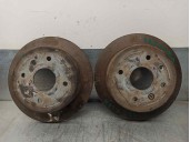 Replacement rear brake disc for Chevrolet Lacetti 1.4 CAT OEM IAM reference 96549630 