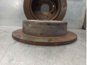 Replacement rear brake disc for Chevrolet Lacetti 1.4 CAT OEM IAM reference 96549630 