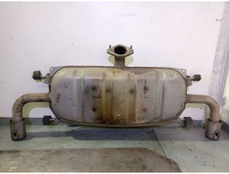 Recambio de tubo escape trasero para mazda cx-5 (kf) 2.0 referencia OEM IAM PE01 PE6D40100 