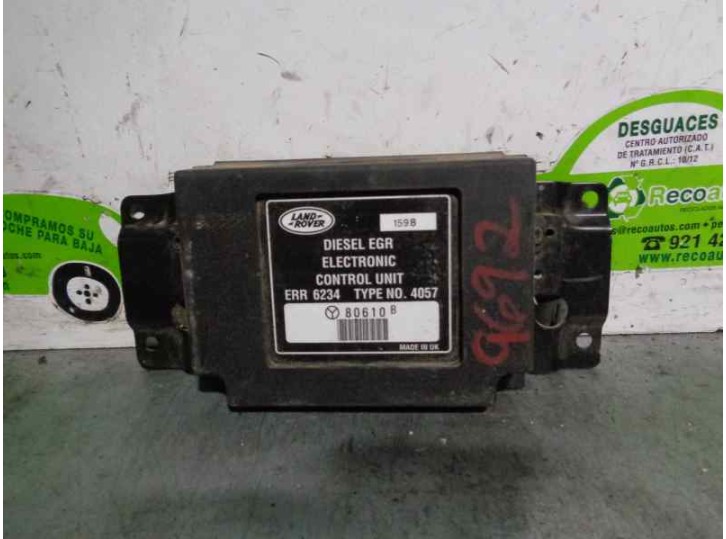 Recambio de modulo electronico para land rover discovery (salljg/lj) 2.5 tdi referencia OEM IAM ERR6234  