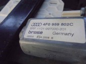 Replacement rear right window regulator for Audi A6 Saloon (4F2) 3.0 TDI Quattro (165kW) OEM IAM reference 4F0839462A 4 PINS 