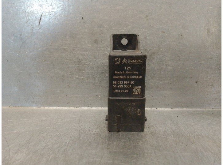 Recambio de caja precalentamiento para citroën c4 picasso 1.6 blue-hdi fap referencia OEM IAM 9803299780 51299058A FOMOCO