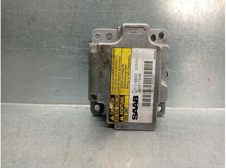 Recambio de centralita airbag para saab 9-3 berlina 2.2 16v tid cat referencia OEM IAM 05018833 A0417349 