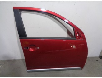 Recambio de puerta delantera derecha para mitsubishi outlander (cw0) 2.0 di-d cat referencia OEM IAM 5700A278 ROJA 5 PUIERTAS