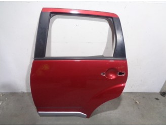 Recambio de puerta trasera izquierda para mitsubishi outlander (cw0) 2.0 di-d cat referencia OEM IAM 5730A243 ROJA 5 PUERTAS