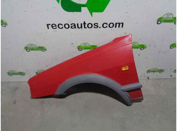 Replacement front left wing for Volkswagen Polo (801/803) CL Coupe OEM IAM reference RED 