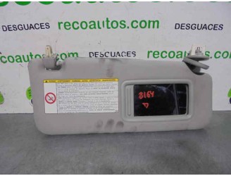 Recambio de parasol derecho para lexus is 200 (ds2/is2) d-cat referencia OEM IAM 7431053180A0  