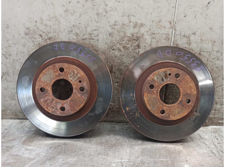 Replacement front brake disc for Mazda 323 Berl. F/S (BJ) 1.6 F Active OEM IAM reference BJ1Y3325X 