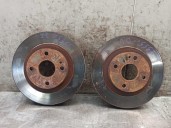 Replacement front brake disc for Mazda 323 Berl. F/S (BJ) 1.6 F Active OEM IAM reference BJ1Y3325X 