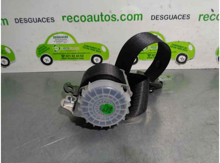 Replacement rear left seat belt for Chevrolet Aveo sedan 1.4 cat OEM IAM reference 95903013 5 DOORS