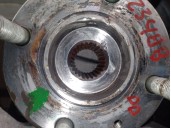 Recambio de mangueta delantera derecha para hyundai bayon (bc3) 1.0 t-gdi referencia OEM IAM 51706Q0500 51716Q0500 