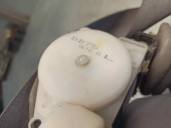 Recambio de cinturon seguridad trasero izquierdo para nissan pick-up (d22) 2.5 diesel referencia OEM IAM DB750616AL 