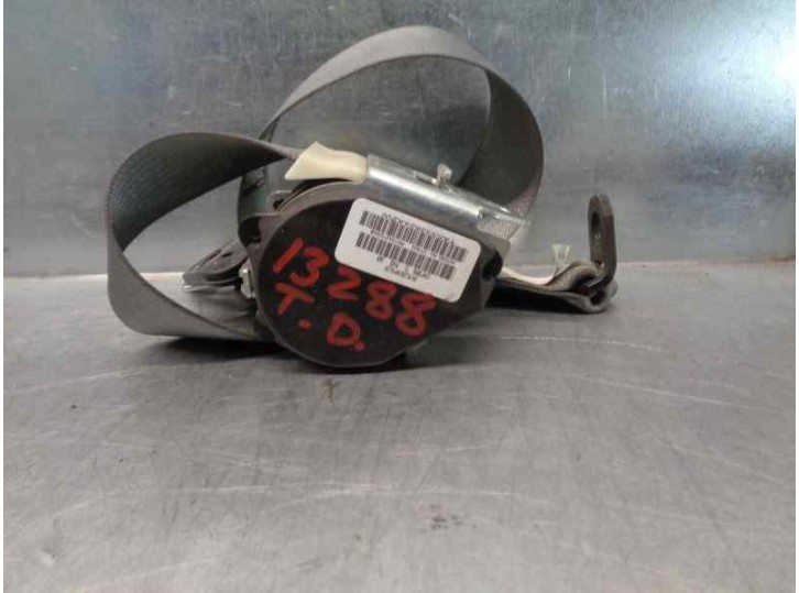 Replacement rear right seatbelt for Chrysler Sebring Saloon 2.0 CRD CAT OEM IAM reference P0YX421D5AB 4 PUERT