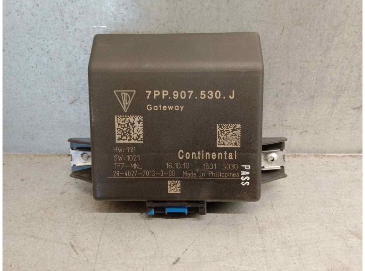 Recambio de modulo electronico para porsche cayenne (typ 92aa) 3.0 v6 tdi cat referencia OEM IAM 7PP907530J 