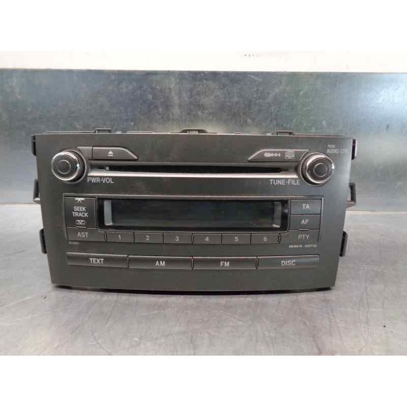 Recambio de sistema audio / radio cd para toyota auris 1.4 turbodiesel cat referencia OEM IAM 8612002520  