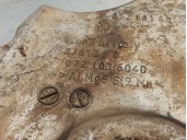 Recambio de carter para volkswagen touareg (7la) 5.0 v10 tdi cat (ayh) referencia OEM IAM 07Z103604D  