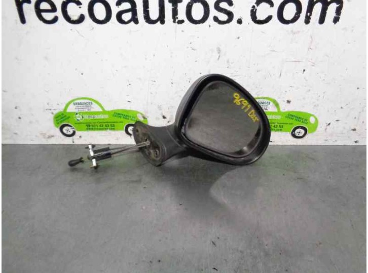 Recambio de retrovisor derecho para daewoo matiz 0.8 cat referencia OEM IAM 96323369  MAUAL
