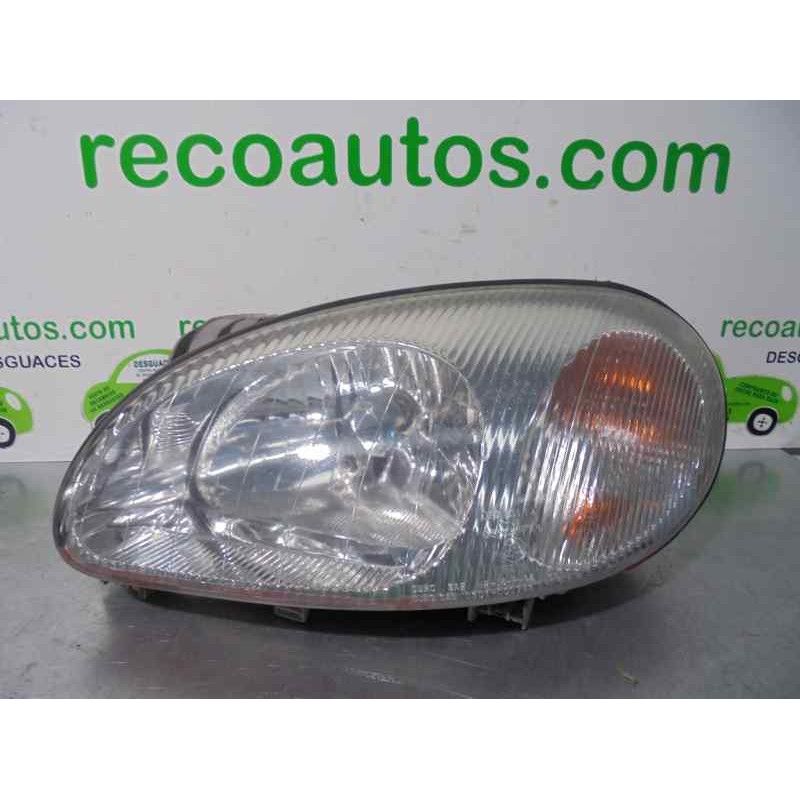 Recambio de faro izquierdo para daewoo lanos 1.5 cat referencia OEM IAM   5 PUERTAS