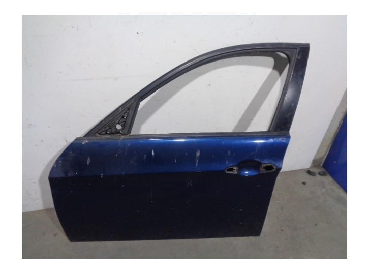 Recambio de puerta delantera izquierda para bmw serie 3 berlina (e90) 2.0 16v diesel referencia OEM IAM 41515A2A385 AZUL 4 PUERT