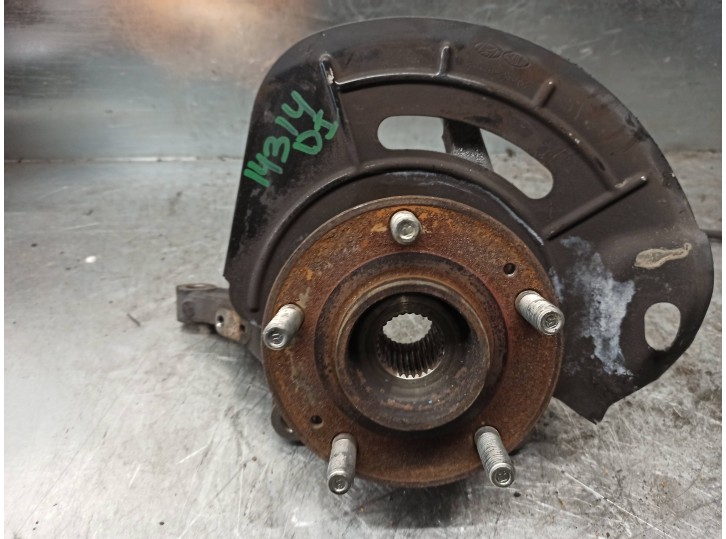 Replacement front left steering knuckle for Hyundai i40 1.7 CRDi CAT OEM IAM reference 517153Z700 