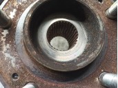 Replacement left front steering knuckle for Hyundai i40 1.7 CRDI CAT OEM IAM reference 517153Z700 