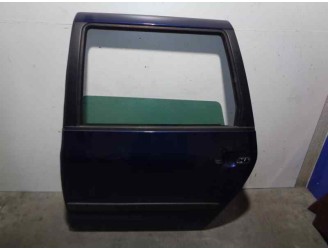 Recambio de puerta trasera izquierda para seat alhambra (7v9) 1.9 tdi referencia OEM IAM 7M3833021F AZUL 5 PUERTAS