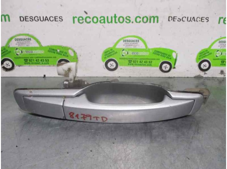 Replacement rear right exterior door handle for SsangYong Rodius 2.7 Turbodiesel CAT OEM IAM reference 7346021002ABS 