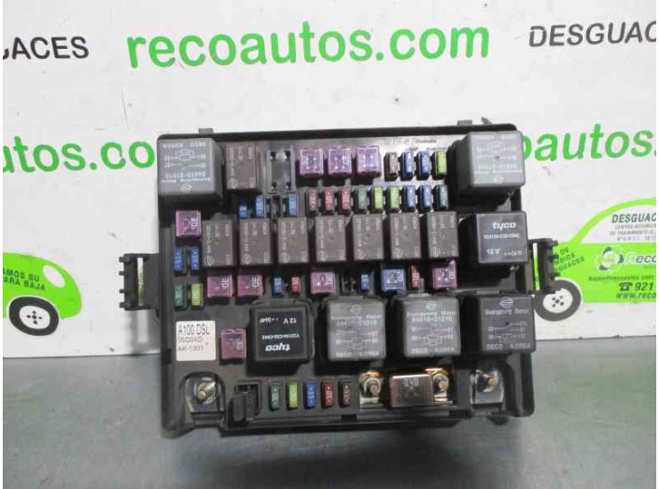 Recambio de caja reles / fusibles para ssangyong rodius 2.7 turbodiesel cat referencia OEM IAM 8234021010  