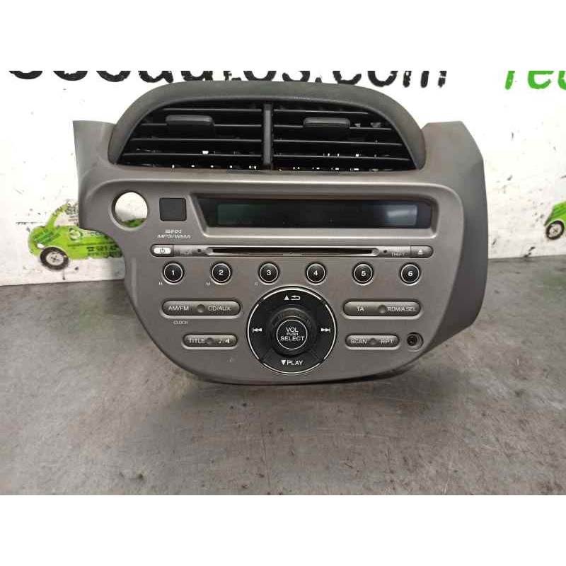 Recambio de sistema audio / radio cd para honda jazz (ge) 1.4 cat referencia OEM IAM 39101TF0G212M1  