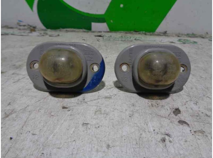 Recambio de piloto matricula para hyundai atos (mx) 1.0 cat referencia OEM IAM  92501296 