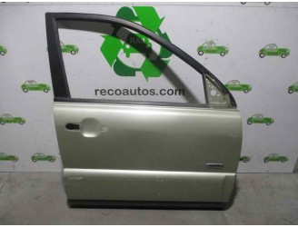 Recambio de puerta delantera derecha para kia sportage ex referencia OEM IAM 760041F050 GRIS CHAMPAGNE 