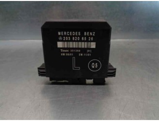 Recambio de centralita cierre para mercedes-benz clase c (w203) familiar 2.7 cdi 20v cat referencia OEM IAM 2038206526 