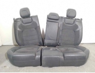 Recambio de asientos traseros para citroën ds5 2.0 hdi fap referencia OEM IAM 1606932480 ASIENTO DE TELA Y CUERO NEGRO 160693248
