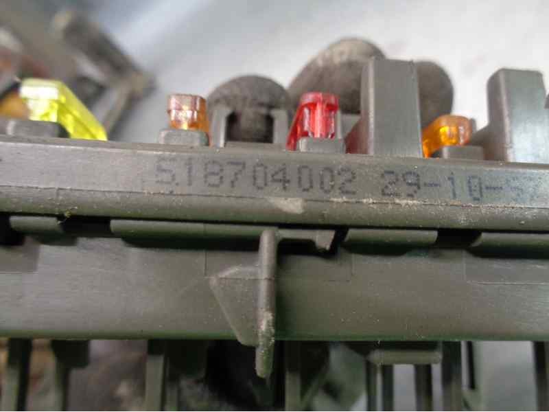 Recambio de caja reles / fusibles para fiat scudo (222) 1.9 diesel referencia OEM IAM 518704002  