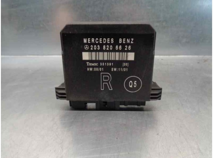 Recambio de centralita cierre para mercedes-benz clase c (w203) familiar 2.7 cdi 20v cat referencia OEM IAM 2038206626 