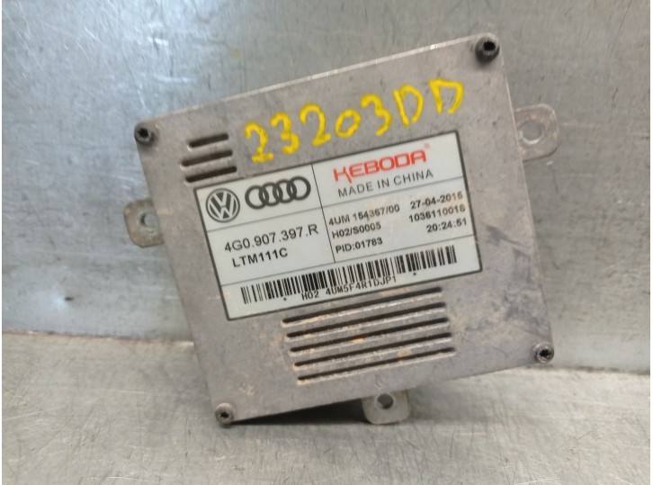 Recambio de centralita faros xenon para audi a3 limousine (8vs, 8vm) 1.6 tdi referencia OEM IAM 4G0907397R 1036110018