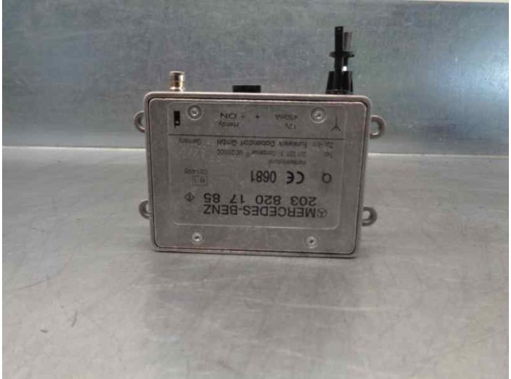 Recambio de amplificador para mercedes-benz clase c (w203) familiar 2.7 cdi 20v cat referencia OEM IAM 2038201785 