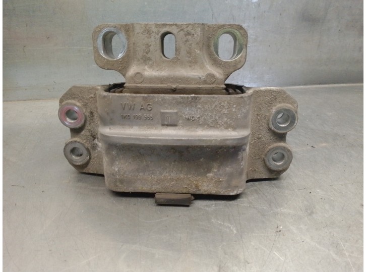 Recambio de soporte motor izquierdo para volkswagen golf v plus (1kp) 1.9 referencia OEM IAM 1K0199555 