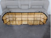 Recambio de asientos traseros para audi a8 (d2) 4.2 v8 32v referencia OEM IAM 4859458 CUERO BEIGE 4 PUERTAS