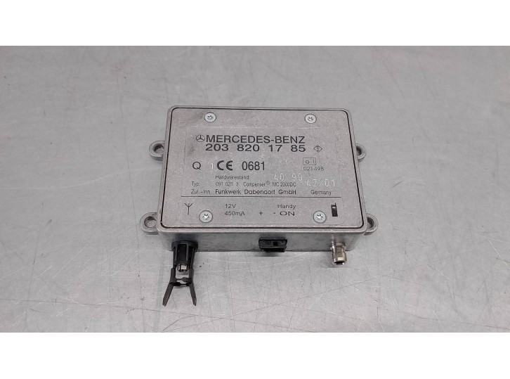 Recambio de amplificador para mercedes-benz clase clk (w208) coupe 3.2 v6 18v cat referencia OEM IAM 2038201785 