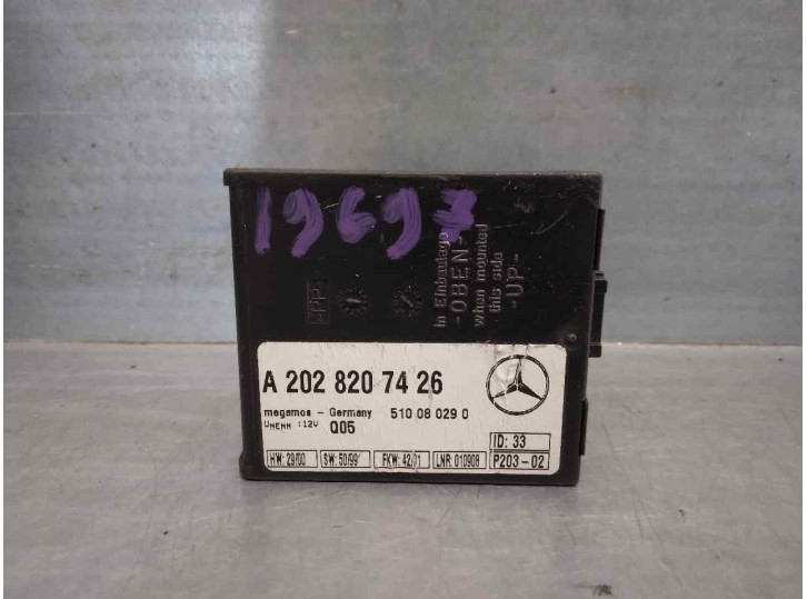 Recambio de modulo electronico para mercedes-benz clase clk (w208) coupe 3.2 v6 18v cat referencia OEM IAM A2028207426 