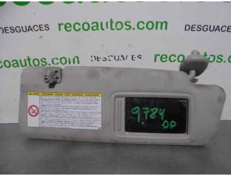 Recambio de parasol derecho para toyota prius (nhw30) executive referencia OEM IAM   