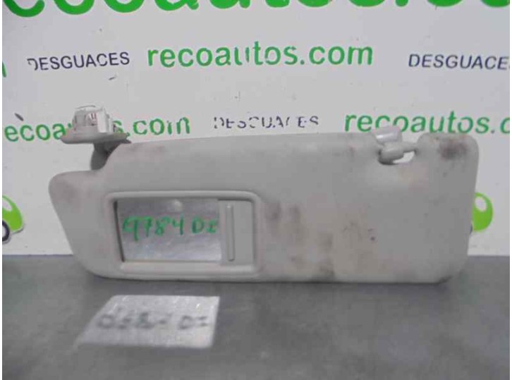 Recambio de parasol izquierdo para toyota prius (nhw30) executive referencia OEM IAM   