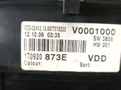 Recambio de cuadro instrumentos para volkswagen touran (1t1, 1t2) 2.0 tdi referencia OEM IAM 1T0920873E 1T0920873EX 
