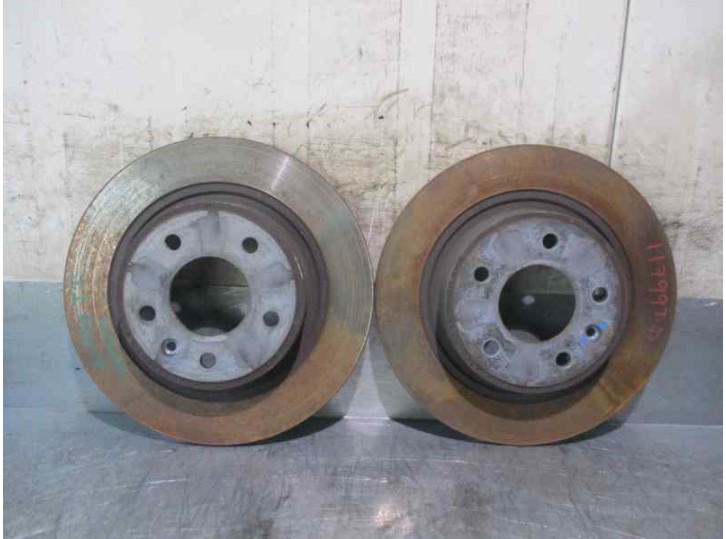 Recambio de disco freno trasero para chevrolet cruze 2.0 diesel cat referencia OEM IAM 13502139 