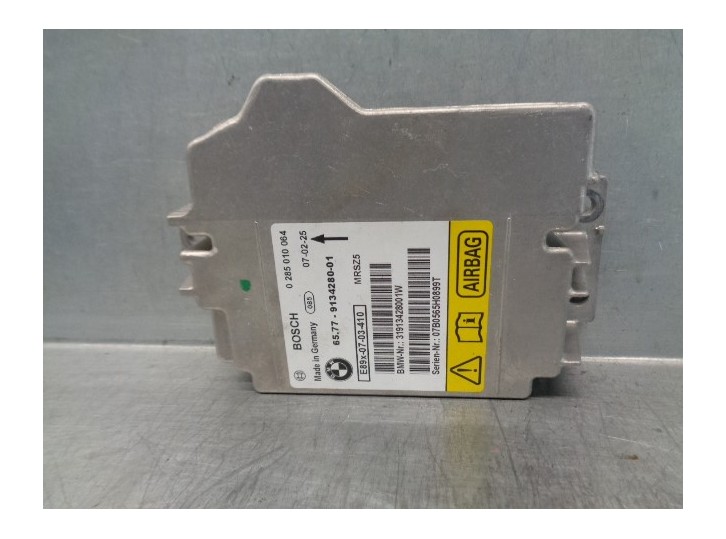 Recambio de centralita airbag para bmw serie 3 berlina (e90) 3.0 turbodiesel cat referencia OEM IAM 65779134280 0285010064 BOSCH