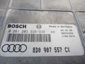 Replacement engine ECU for Audi A4 Saloon (B5) 1.8 20V OEM IAM reference 8D0907557CX 0261203938 BOSCH